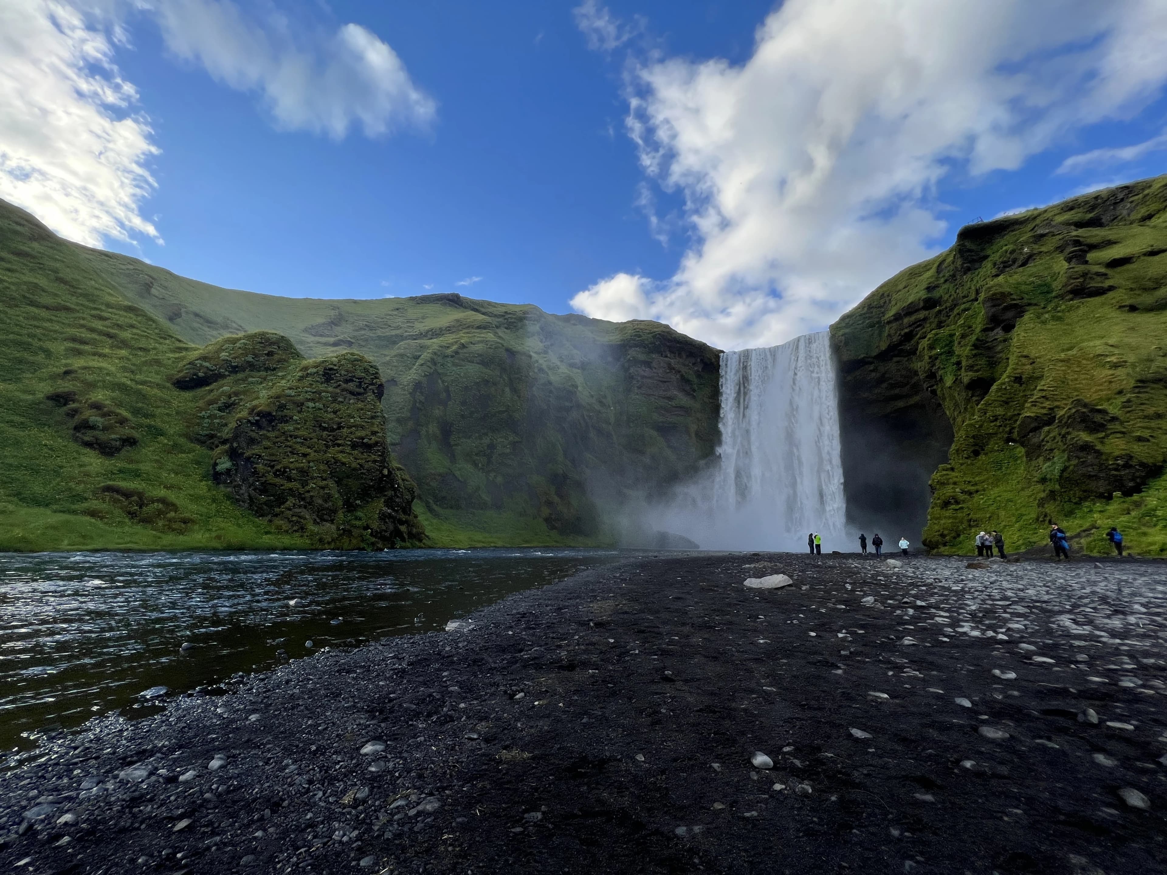 Skógafoss waterfall in Iceland
